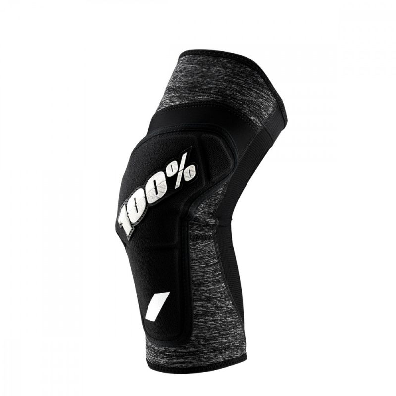 Rodilleras 100% bicicleta Ridecamp (gris/negro)