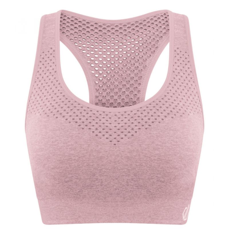 Sujetador de mujer Dare2B Don't sweat it Bra (PwdrPink)