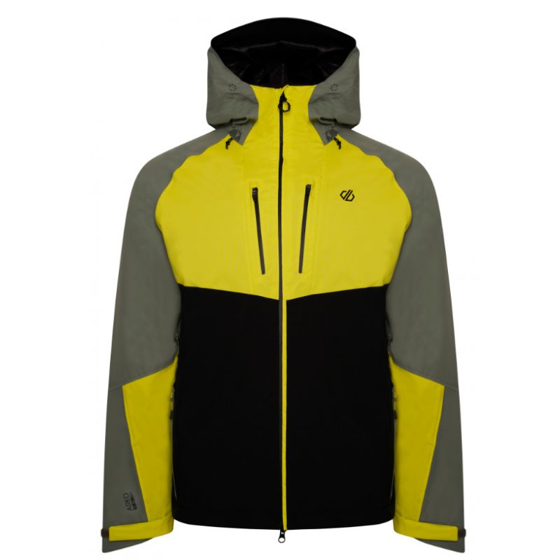 Vedenpitävä takki Dare2B Soaring II Jacket (AgveGrn/Neon)