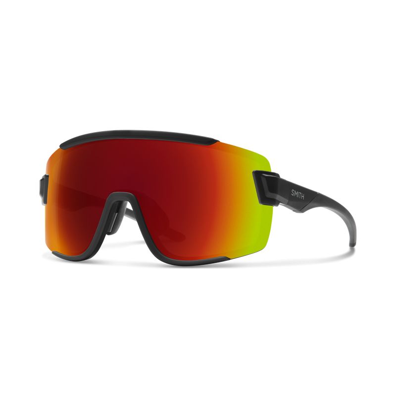 Lunettes de soleil Smith Wildcat (Matte Black-ChromaPop Red Mirror)