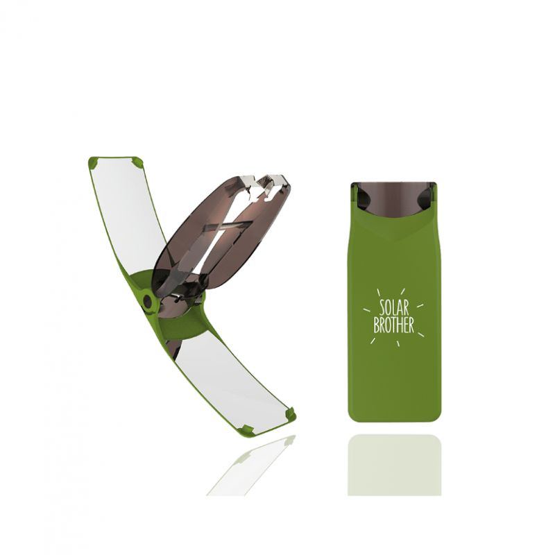 Briquet solaire Solar Brother SunCase Gear (Vert)