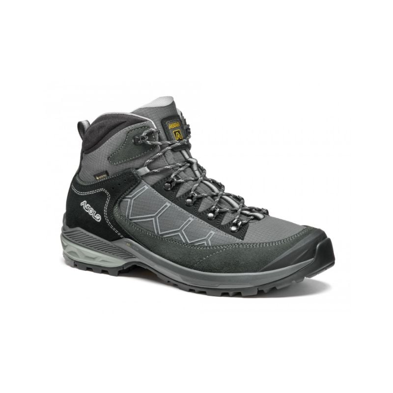 Scarpe da trekking Asolo Falcon Evo GV MM (Nero chiaro/Grafite) Uomo