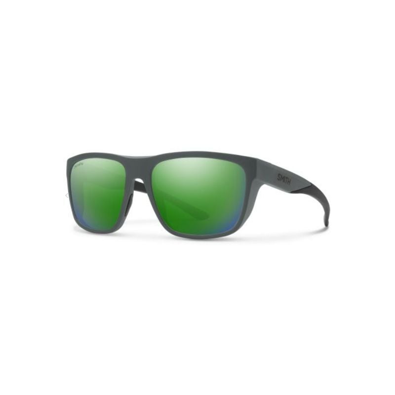 Sunglasses Smith Barra (Matte cement ChromaPop Polarized / Green Mirror)