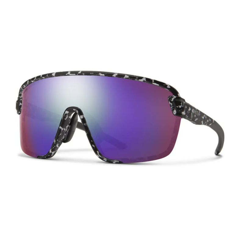 Solbriller Smith Bobcat (Mat sort marmor-ChromaPop violet spejl)