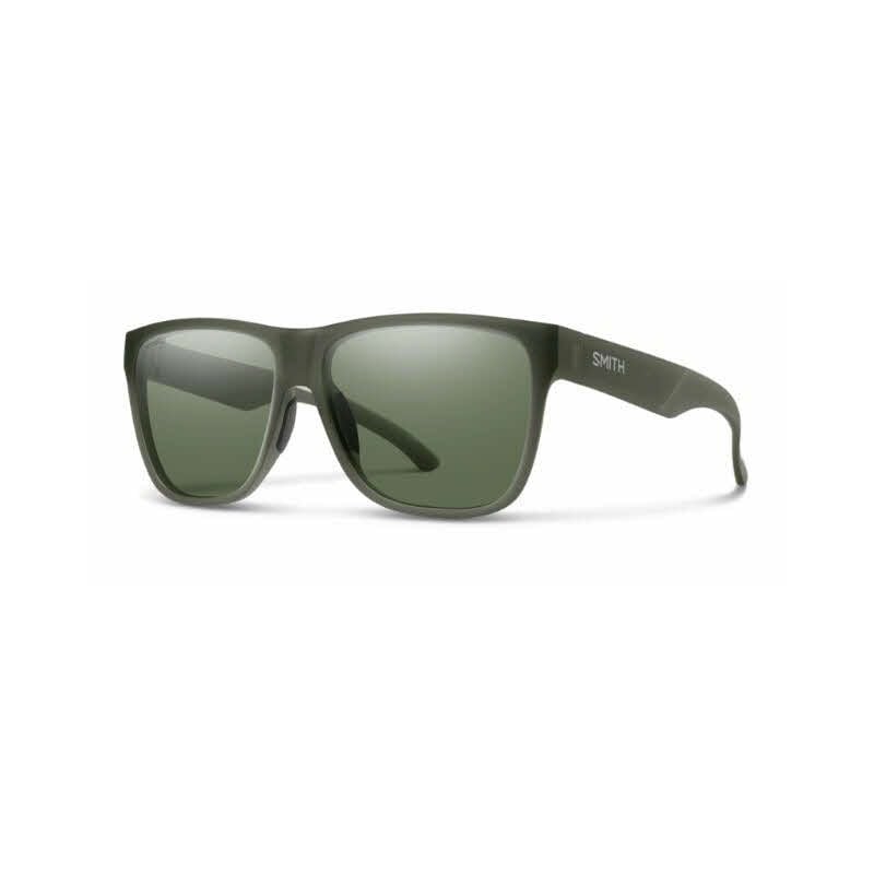 Solbriller Smith Lowdown XL 2 (Matt Moss Crystal-ChromaPop Polarized Grey Green)