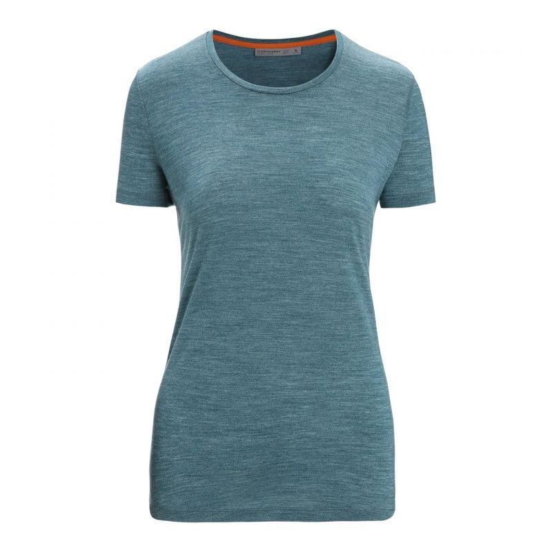 T-shirt ICEBREAKER Sphere II Tee (GREEN GLORY HTHR) femme