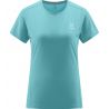 Haglöfs Maglietta L.I.M Tech Tee (Frost blue) Donna