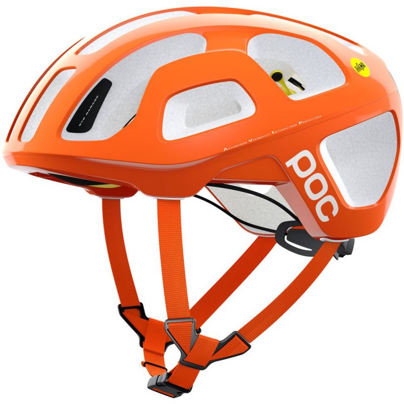 Casco de ciclismo POC Octal MIPS (Naranja Fluorescente AVIP)