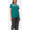 T-shirt Tentree Juniper (Noordzee Heide wit) Dames