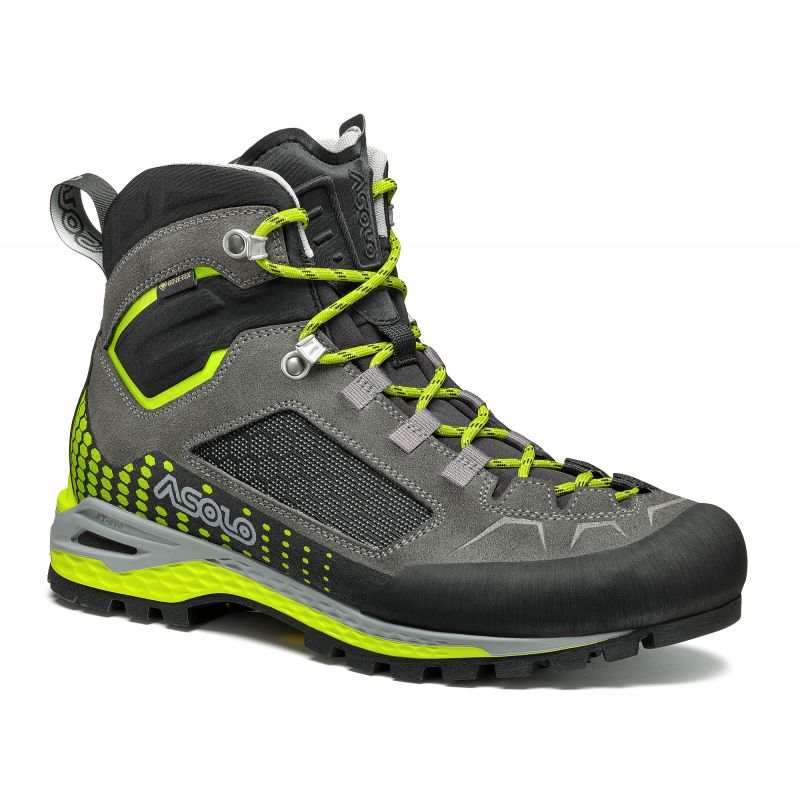 Asolo Freney Evo Mid GV (GRAFITE/REEN LIME) scarpe da uomo