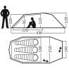 Oppland 3 (3.0) PU Tent