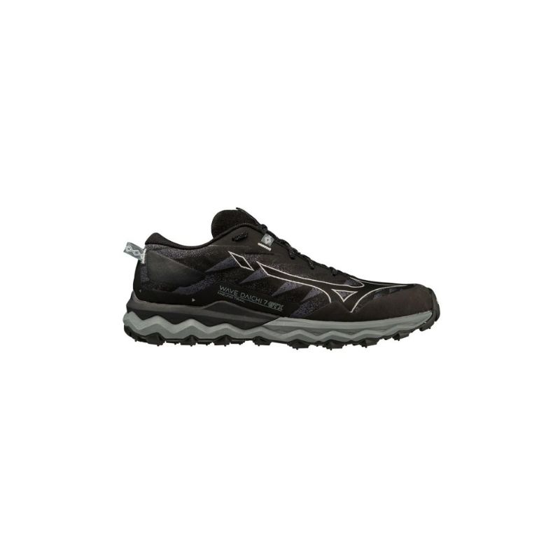 Zapatillas trail running Mizuno Wave Daichi Gore-Tex (Negro/Azul Ómbar/Clima Cálido) Mujer