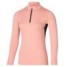 MIZUNO BT MID WEIGHT H/Z SHIRT WOS (Apricot Blush)