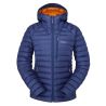 Damjacka - Rab Microlight Alpine Jacket (Patriot Blue/Marmelade)