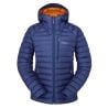 Naisten Rab Microlight Alpine Jacket (Patriot Blue/Marmelade)