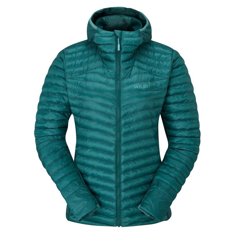 Hybride damesjack Rab Cirrus Flex 2.0 (Eucalyptus)