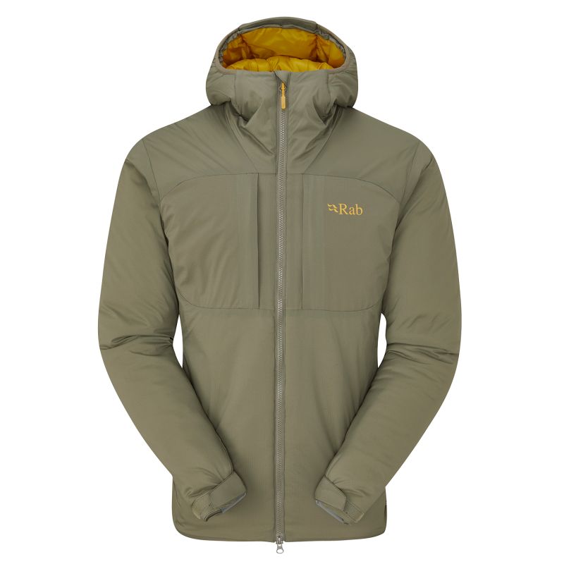 Jakke Rab Xenair alpejakke til mænd (lys khaki)