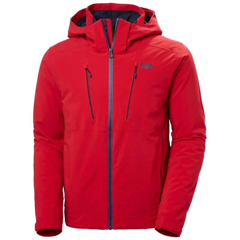 Herre Helly Hansen ALPHA 4.0 JACKET (RED) skijakke