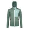 Donna Ortovox FLEECE HOODY W (grigio artico) in pile