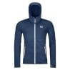 Ortovox Fleece Hoody för män (djupt hav)