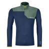 Ortovox FLEECE LIGHT ZIP NECK M (diepe oceaan)