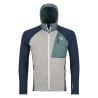 Pile con cappuccio da uomo Ortovox Pile GP CLASSIC KNIT HOODY M (grigio artico)