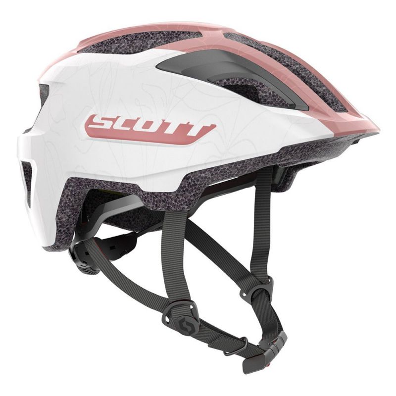 Casco SCOTT Jr Spunto (Pearl White Light pink niño) Casco MTB