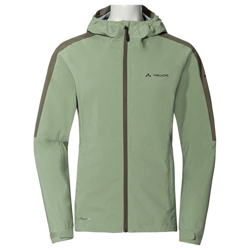 Women's rain jacket Vaude Moab Rain Jacket II (willow green)