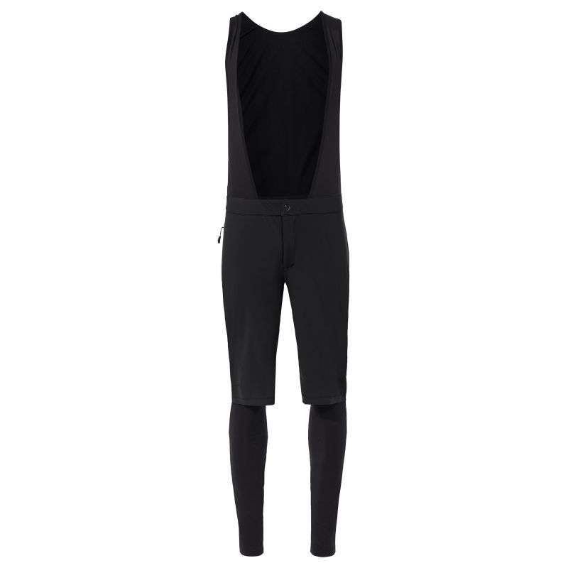 Pantaloni da ciclismo da uomo Vaude Kuro Warm Hybrid Bib Tights (nero)