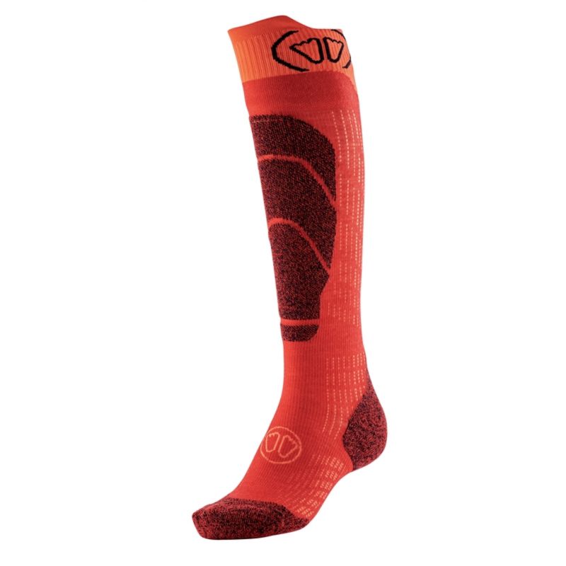 Chaussettes de ski SIDAS SOCKS SKI MER JR (Rouge/Orange) enfants