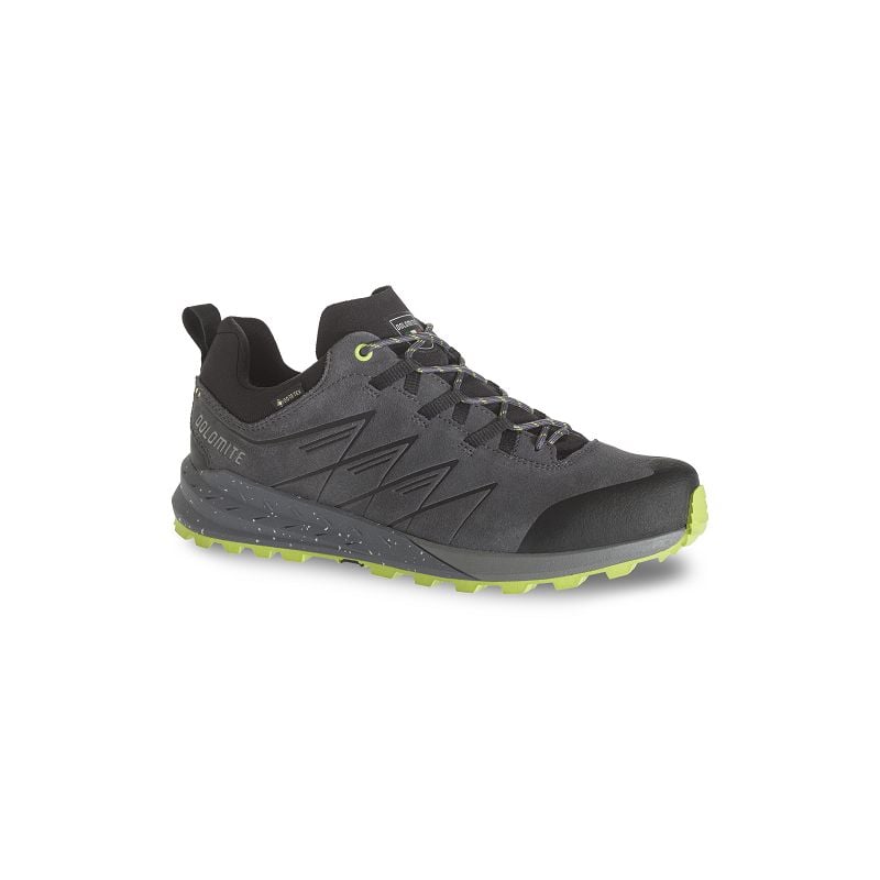 Dolomite Croda Nera Gore-Tex (Antraciet Grijs/Limoen Groen) herenschoenen