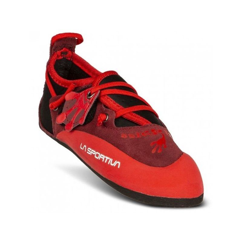 Klatresko La Sportiva Stickit (Chili/Poppy) barn