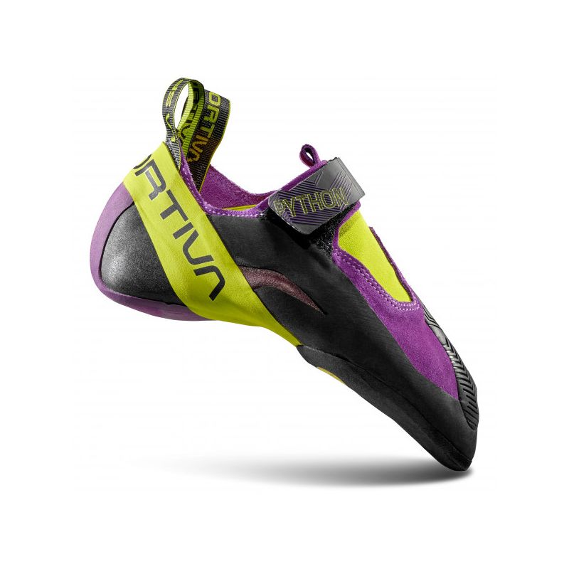 Zapatillas de escalada La Sportiva Python (Purple/Lime Punch)