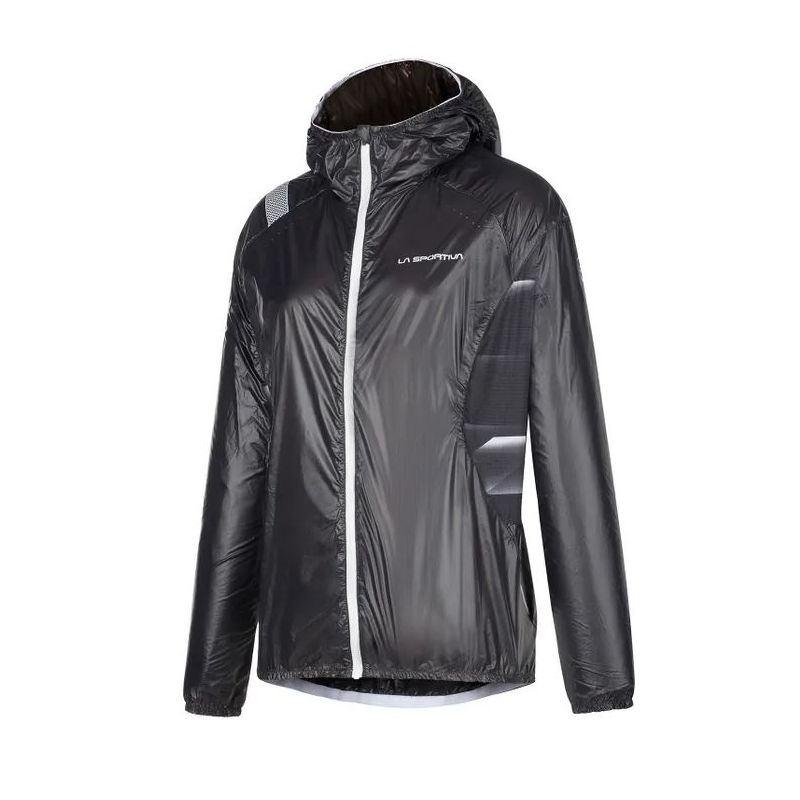 Trail jakke La Sportiva Briza Windbreaker (Carbon/Black) Kvinder