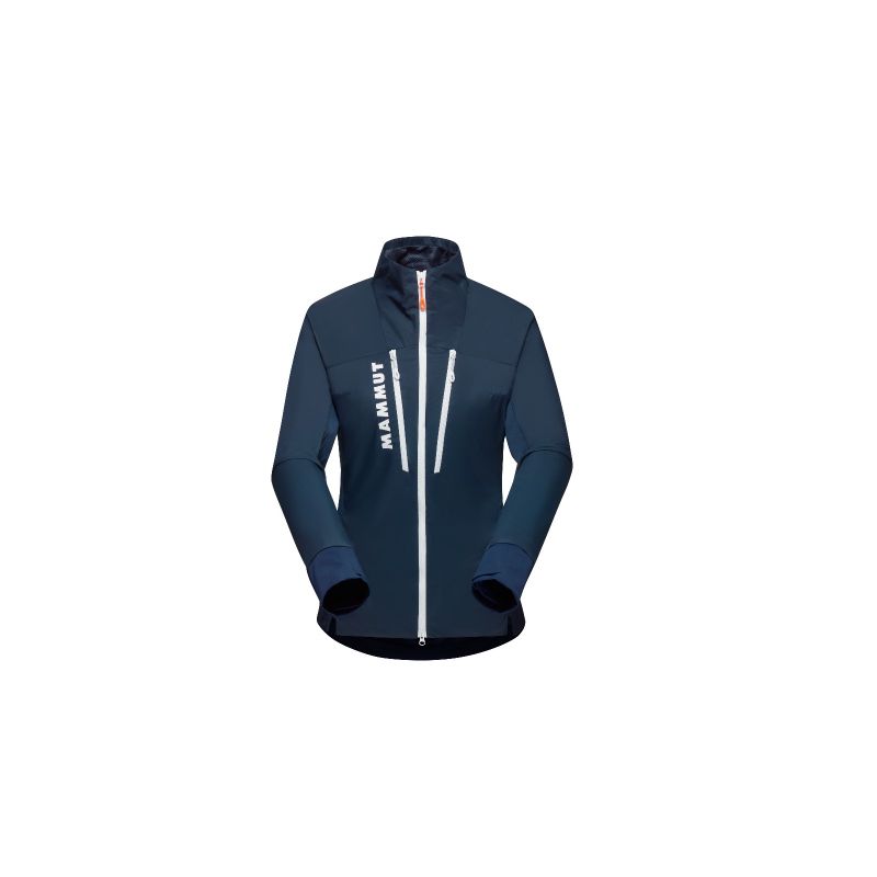 Chaqueta Mammut Aenergy IN Hybrid Jacket Mujer (azul marino-blanco)