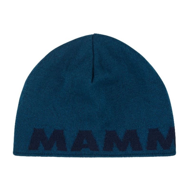 Stirnband Mammut Logo Beanie (deep ice-marine)