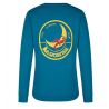 La Sportiva Klatring på månen Sweatshirt W (Turchese/Giallo)