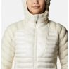 Columbia W Labirinto Loop con cappuccio - Gesso (bianco)