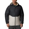 Columbia M Westridge Down Hooded -Dark Stone, Sha (Bruin)