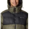 Columbia M Pike Lake II Ja-Stone Verde con Capucha, Sh (Verde)