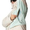 Columbia W Highland Summit Jacket-Dark Stone, Aqu (Marrone)
