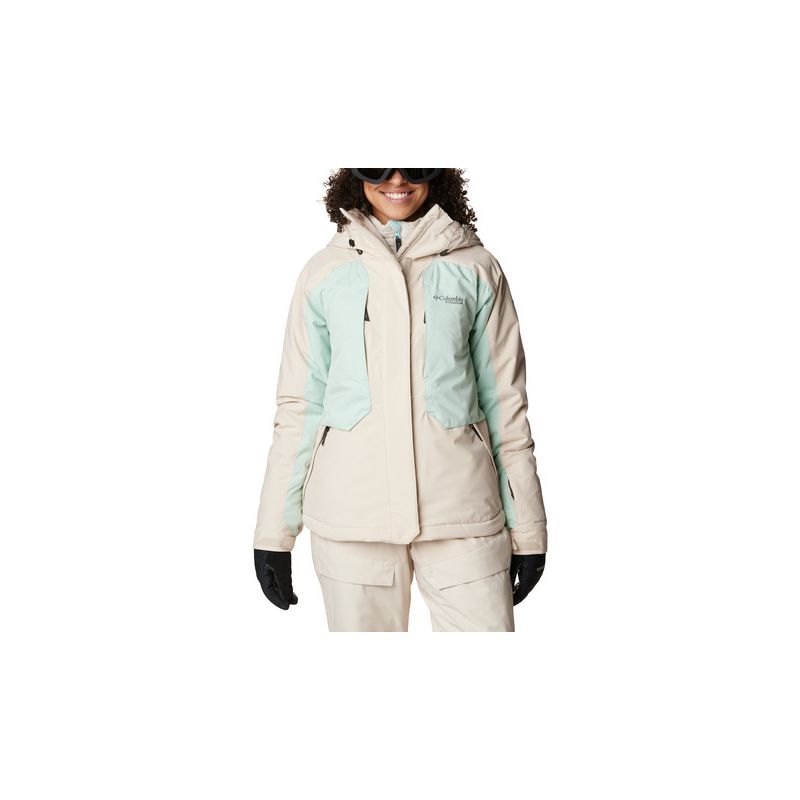 Skijakke Columbia Highland Summit (Dark Stone, Aqua Haze) kvinne