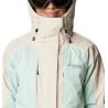 Columbia W Highland Summit Jacket-Dark Stone, Aqu (Brown)