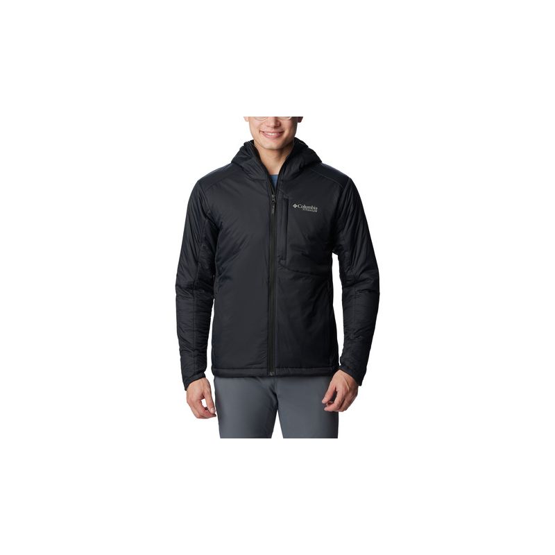 Columbia Silver Leaf Stretch (svart) hettejakke for menn