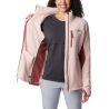 Columbia W Titan Pass 3.0 Full Zi-Dusty Pink, Bee (rød)