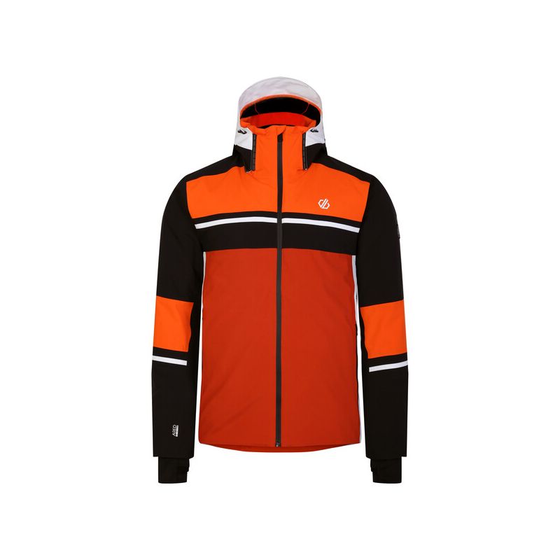 Giacca da sci Dare2B Amplitude (Black/Puffins Orange) da uomo