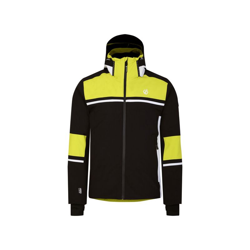 Heren ski jas Dare2B Amplitude (Neon Spring/Zwart)