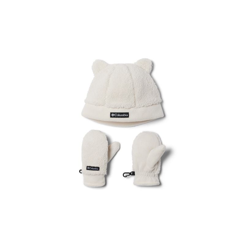 Ensemble bonnet et mitaines Columbia Rugged Ridge (Chalk) enfant