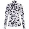 Dames ski-jas Dare2B Divulge Core Stretch (zwart-wit met graffitiprint)