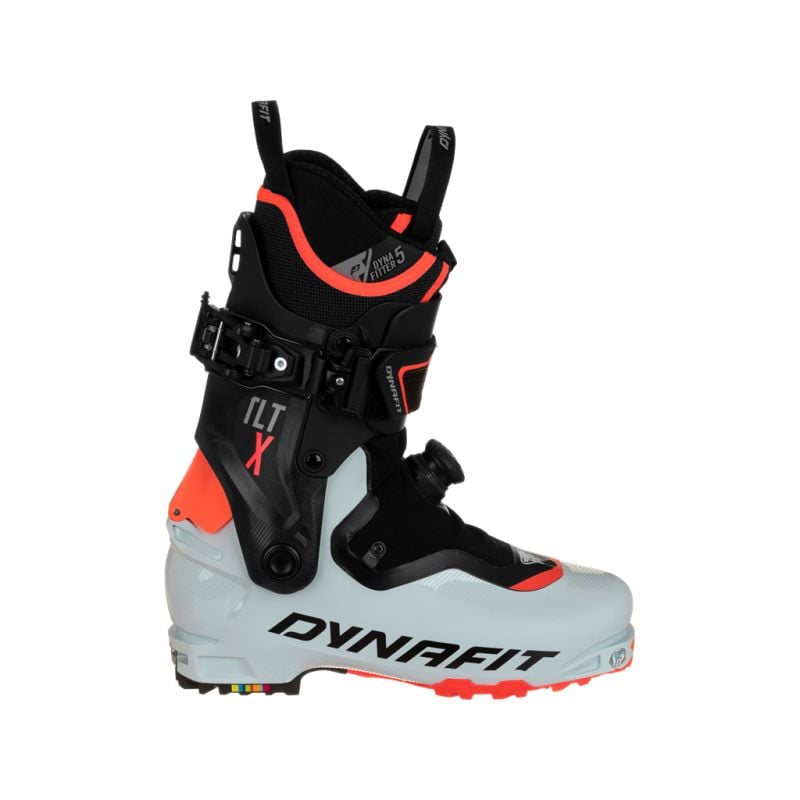 Ski touring boots Dynafit TLT X PU W BOOT (Puritan Gray/Fluo Coral) Women's